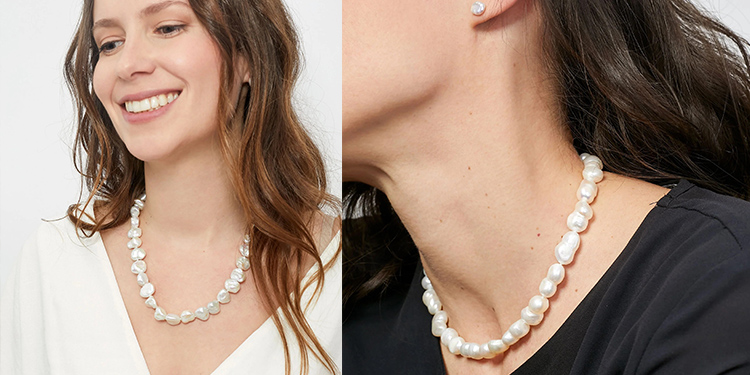 how to style baroque pearls